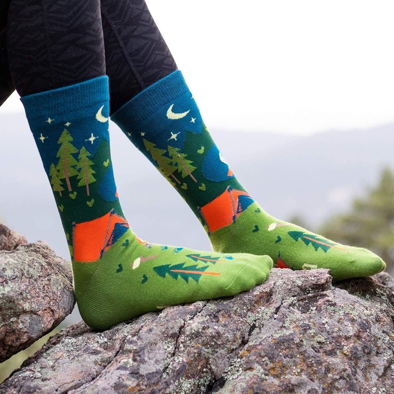 Lavley Outdoors Socks - Hiking and camping gifts for men and women - Great for nature lovers - Holiday or birthday gift - Image 3